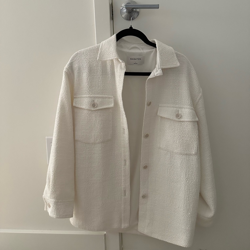 artizia Babaton white jacket